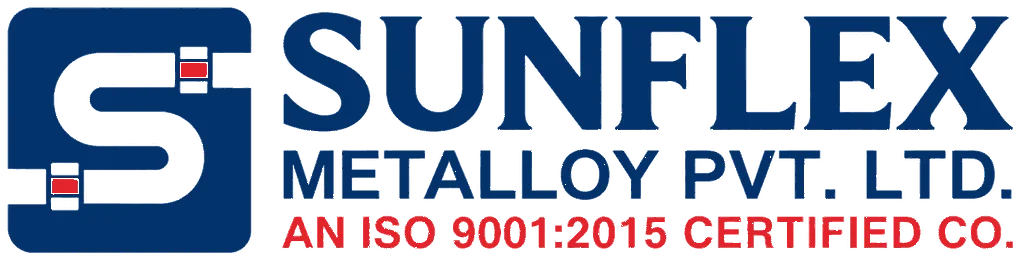 Sunflex Metalloy Pvt. Ltd. logo: bronze, gunmetal and aluminium bronze flanges manufacturer and exporter