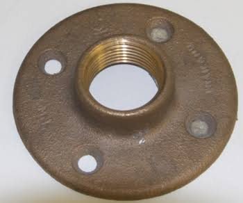UNS C83600 gunmetal flange, dark cast threaded flange: C83600 gunmetal flanges manufacturer and exporter, ASTM B62, India