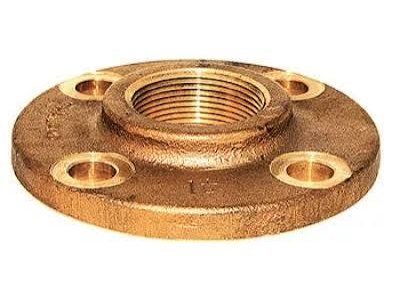 UNS C93200 bronze flange: C93200 bronze flanges manufacturer and exporter, 83-7-7-3 leaded tin bronze threaded flange, India