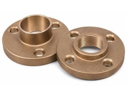 UNS C95800 nickel aluminium bronze flanges: C95800 flange manufacturer for seawater, marine and offshore piping, India